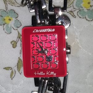 Chronotech Hello Kitty Charm Bracelet Watch
